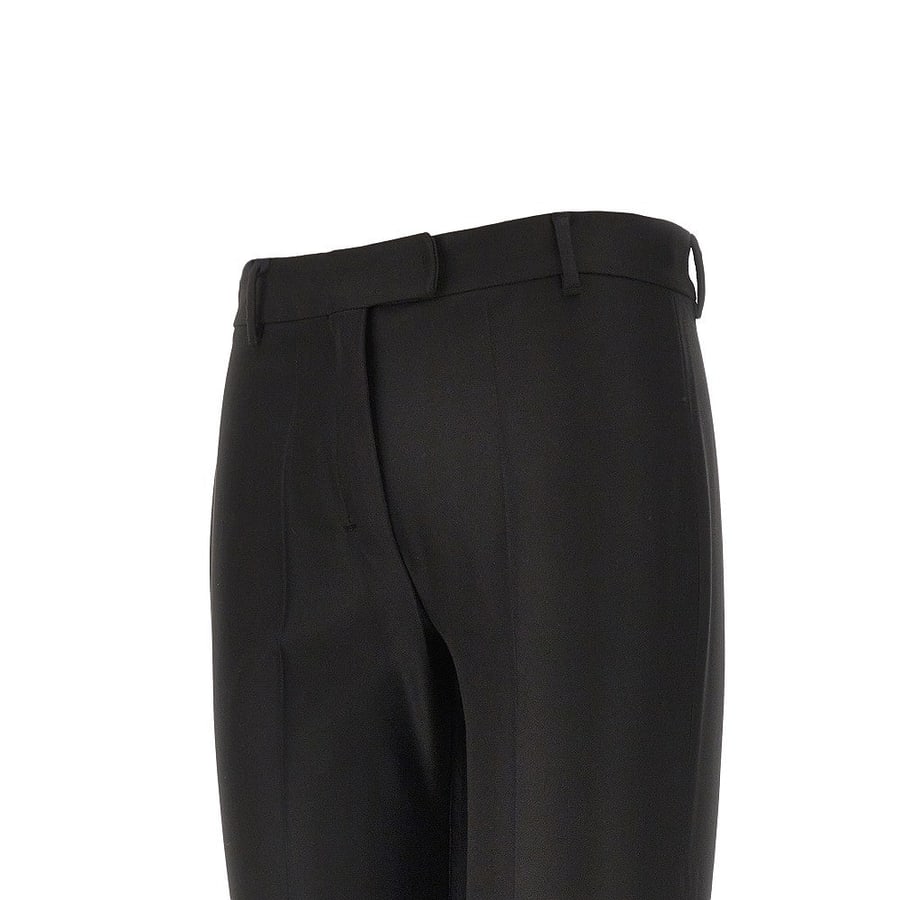 'S Max Mara Pantalone cropped in cotone e viscosa, view 2