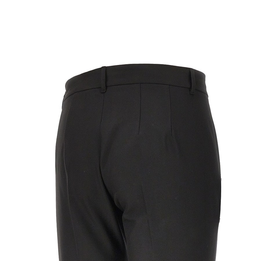 'S Max Mara Pantalone cropped in cotone e viscosa, view 4
