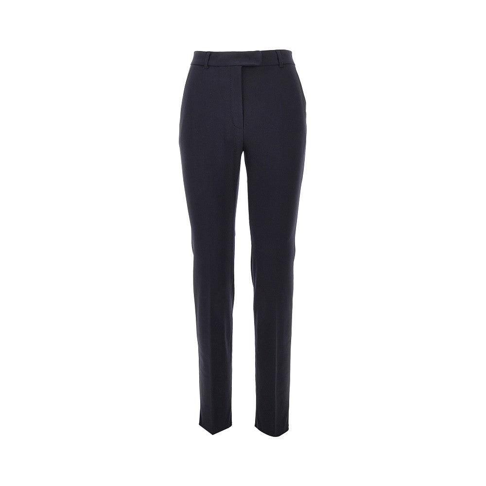 Max Mara Studio Pantalone a sigaretta in jersey stretch