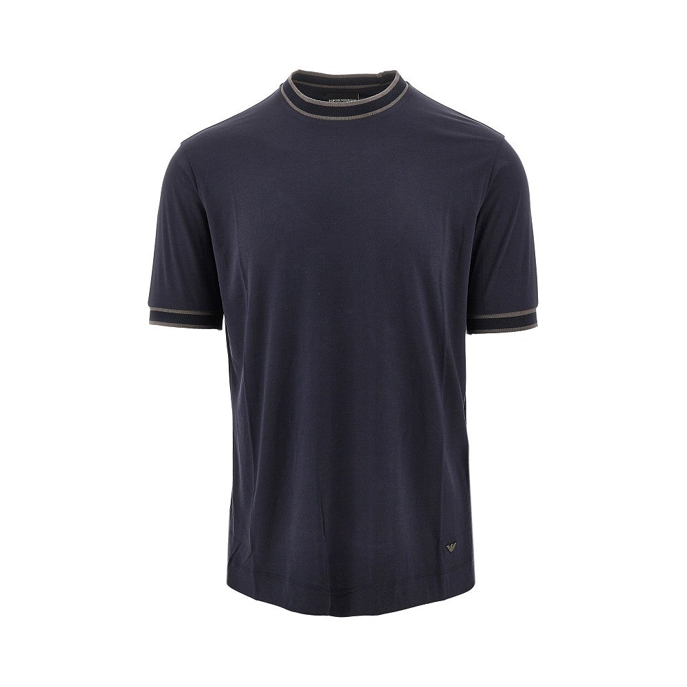 Emporio Armani T-shirt in jersey misto seta