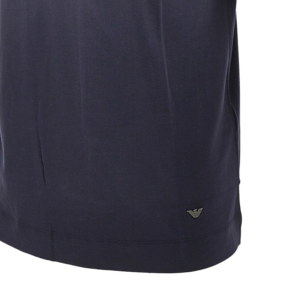 Emporio Armani T-shirt in jersey misto seta, view 2