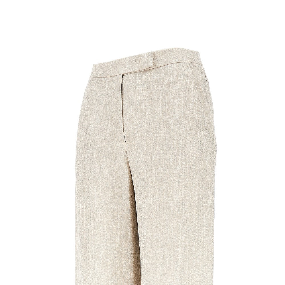 Emporio Armani Pantalone in viscosa lamé ICON, view 2