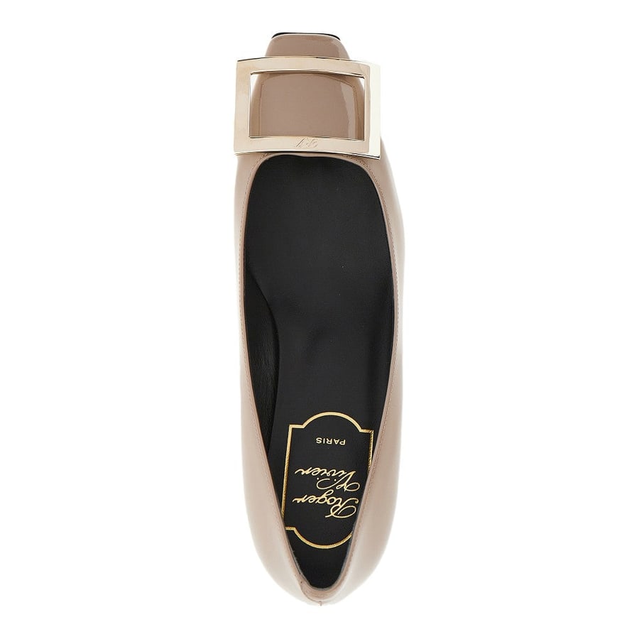 Roger Vivier Décolleté 'Trompette' in vernice, view 4