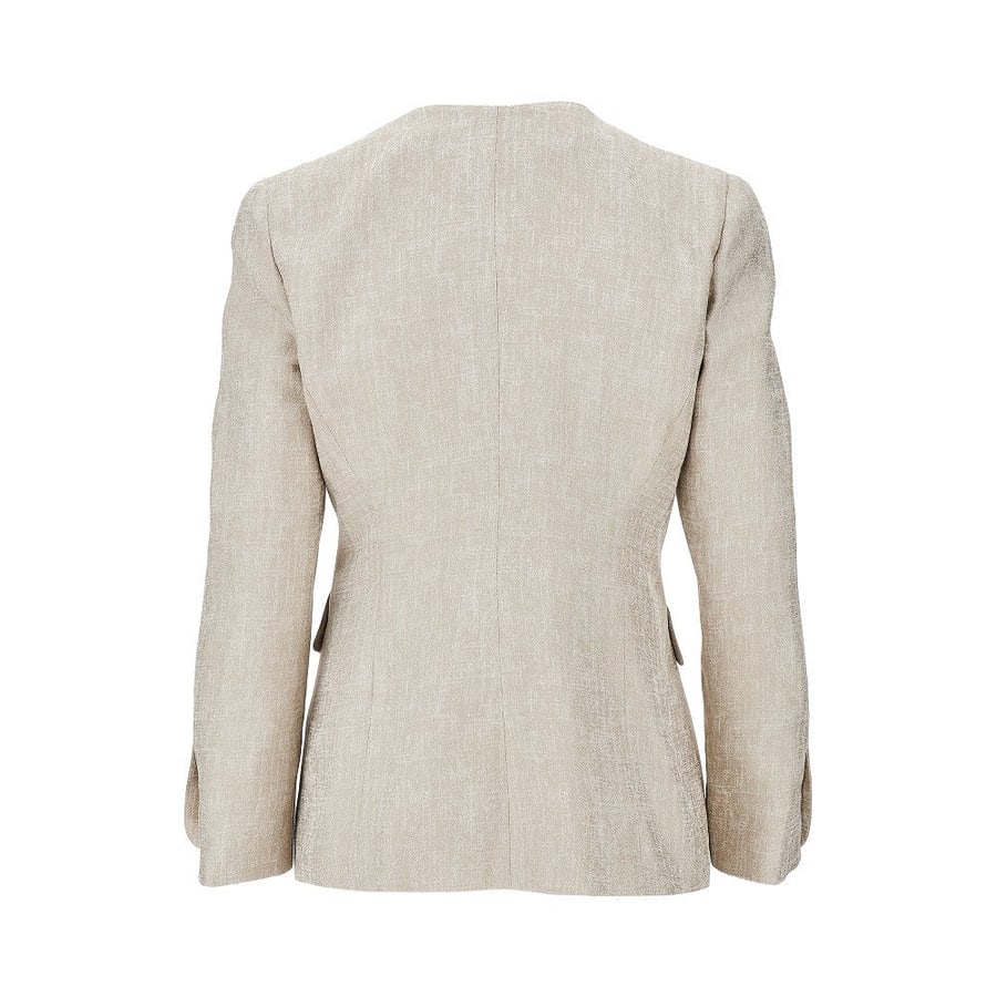 Emporio Armani Giacca doppiopetto in viscosa lamé ICON, view 3