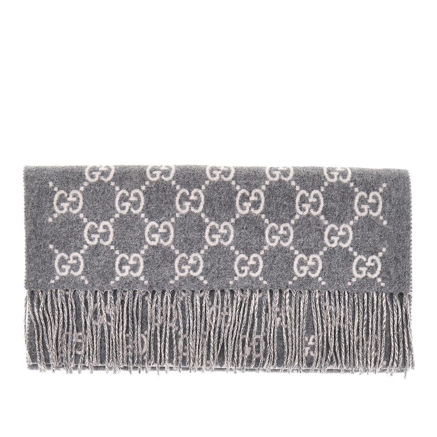 Gucci Sciarpa in cachemire GG