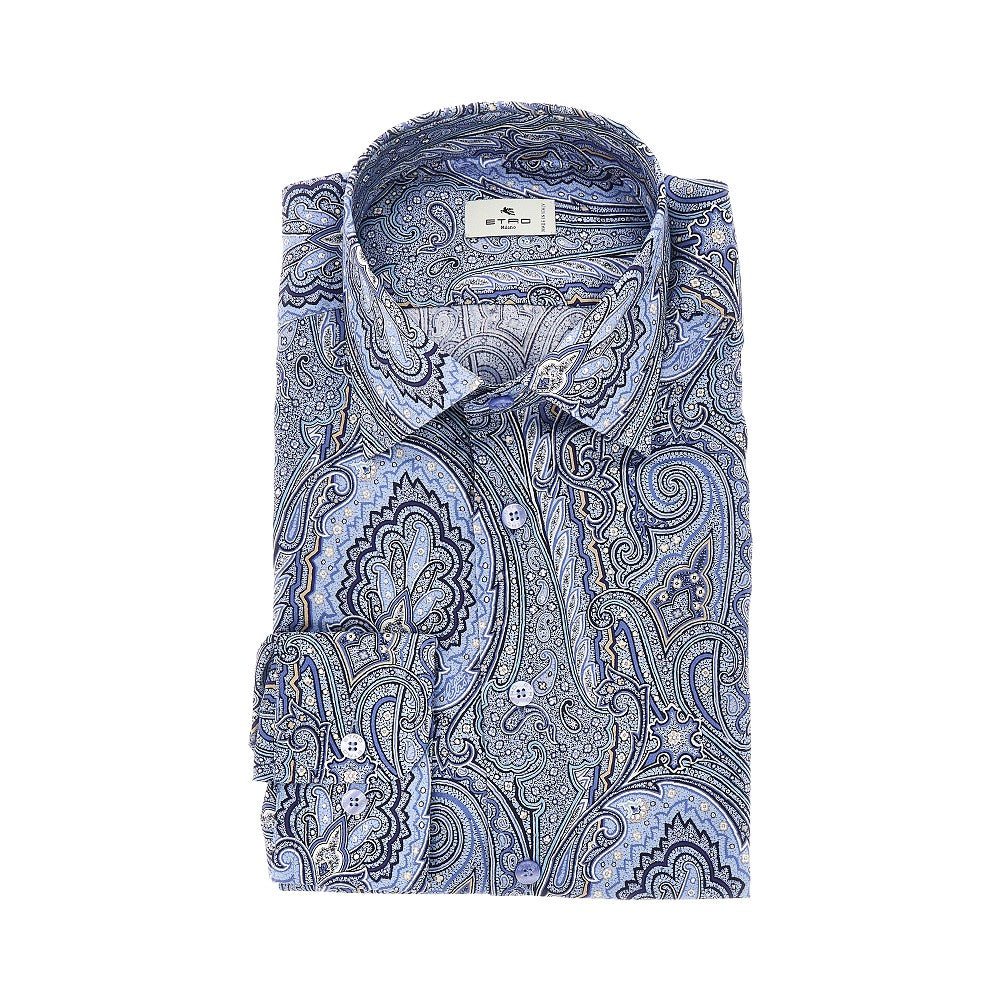 Etro Camicia in cotone Paisley