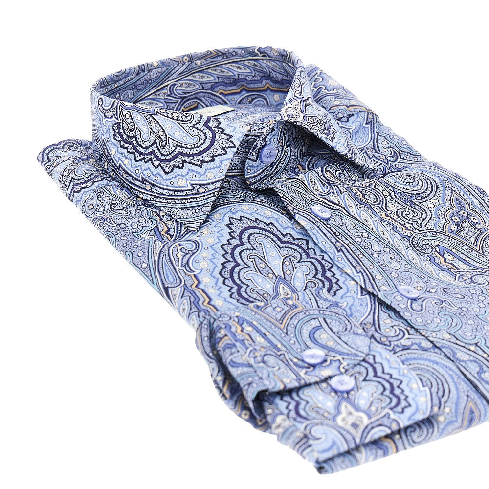 Etro Camicia in cotone Paisley, view 2