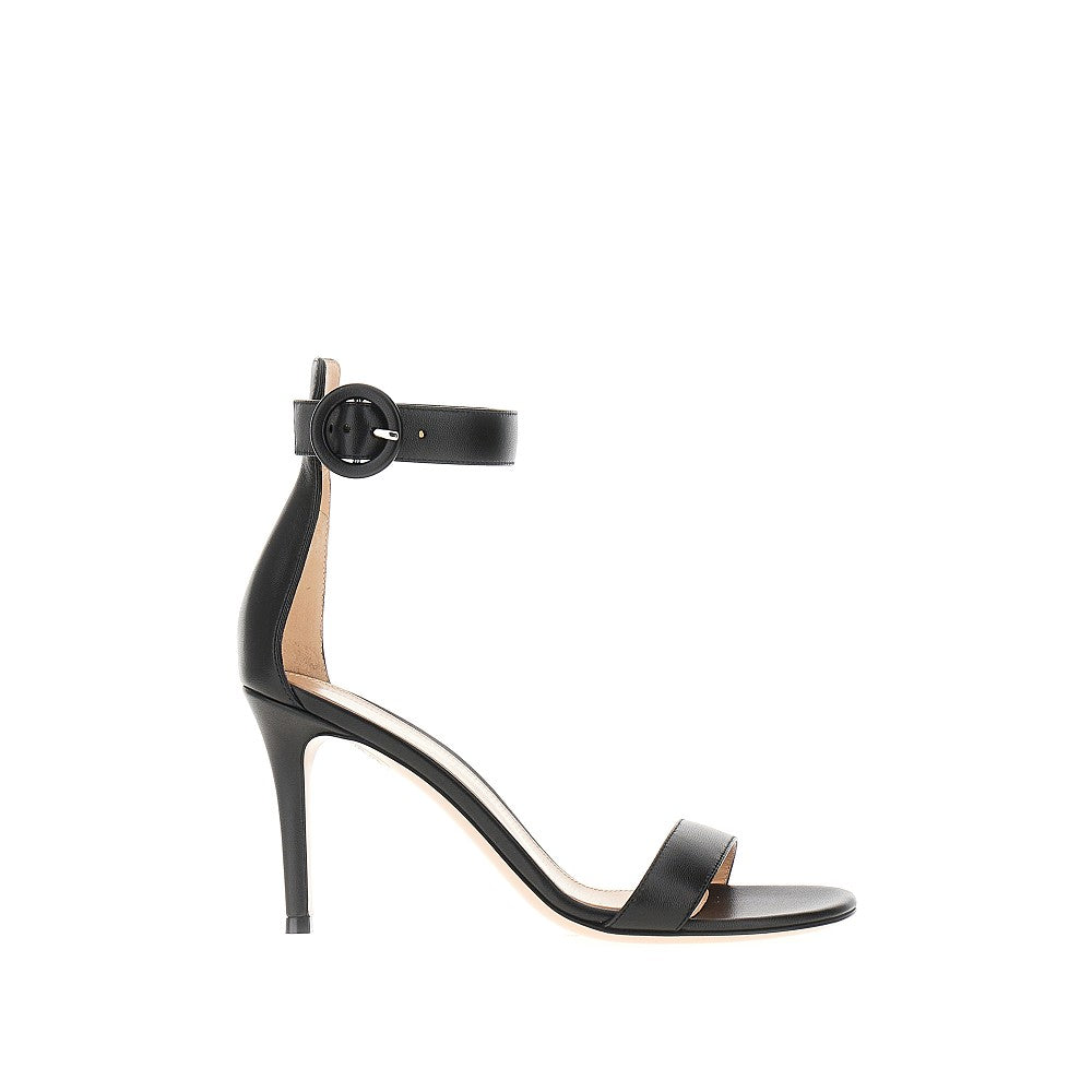 GIANVITO ROSSI Sandali 'Portofino' in pelle liscia