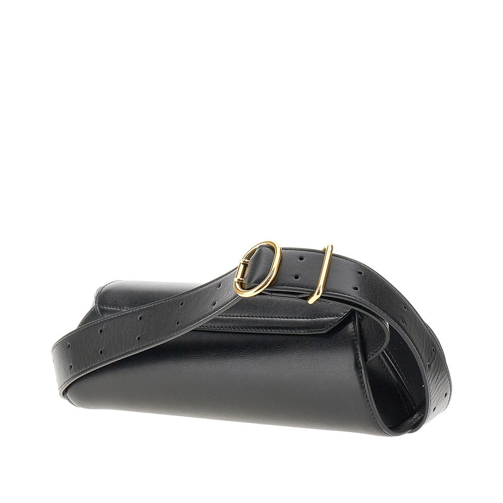 Jil Sander Borsa 'Cannolo' piccola in pelle, view 2