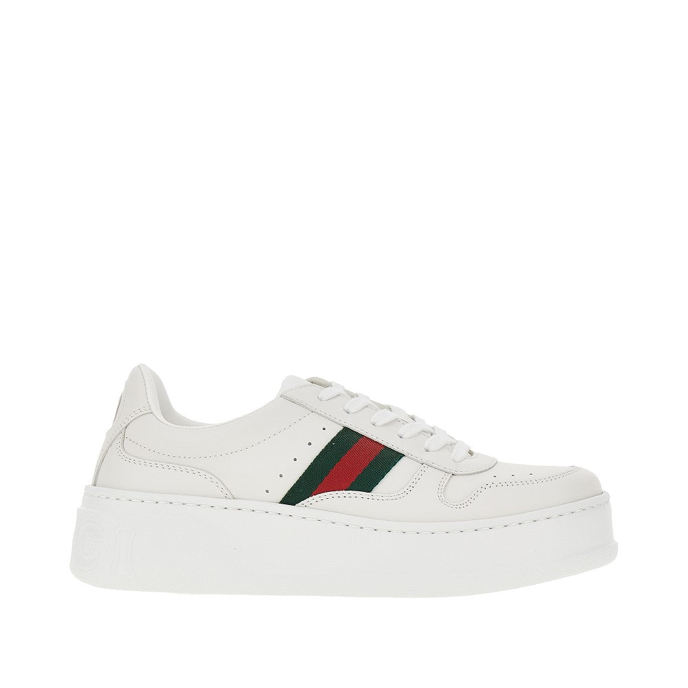 Gucci Sneakers in pelle con suola oversize