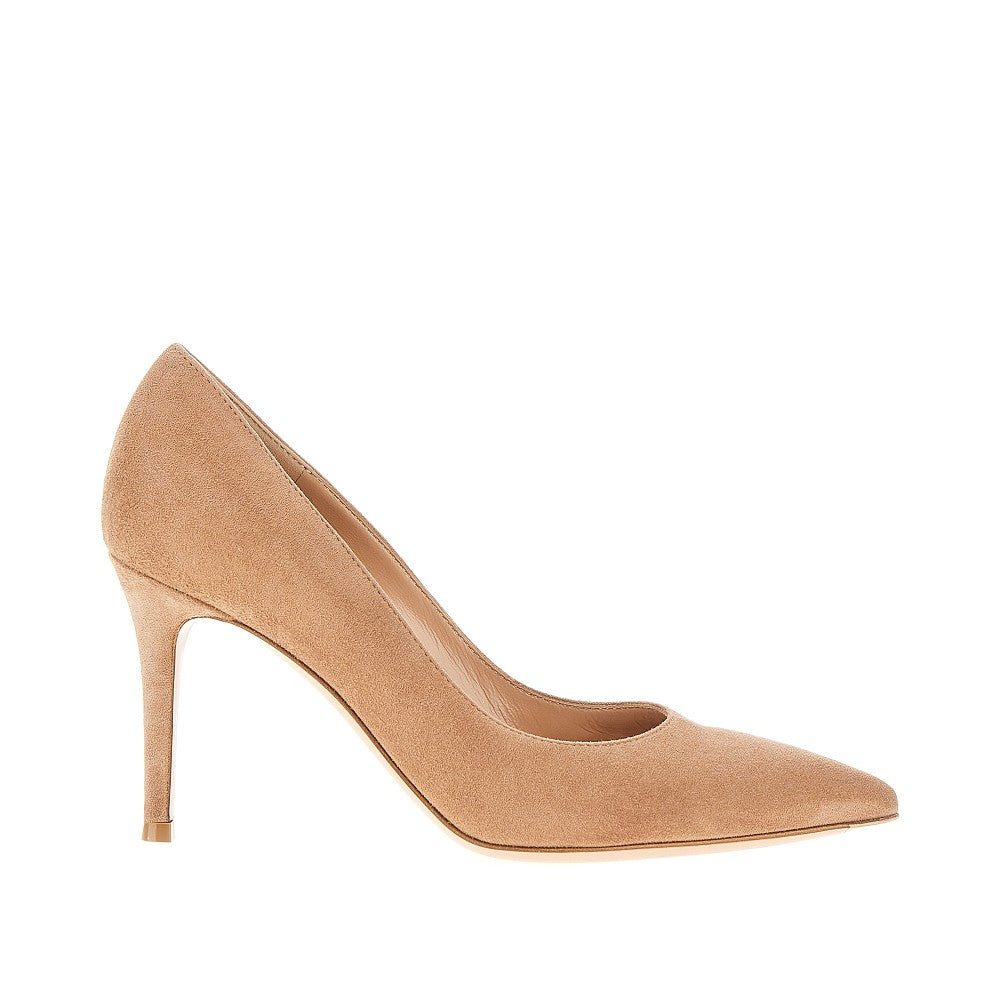 GIANVITO ROSSI Décolleté 'Gianvito' in pelle scamosciata