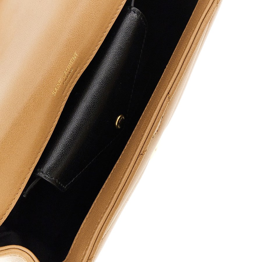 Saint Laurent Borsa 'Loulou' mini in nappa trapuntata, view 3