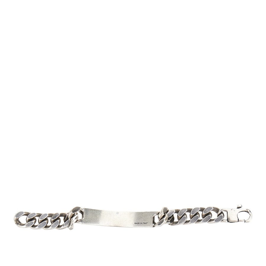 MM6 Bracciale con placchetta logo, view 2