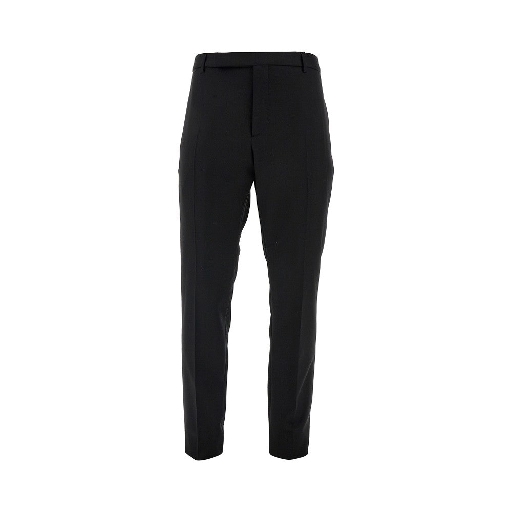 Saint Laurent Pantalone sartoriale in lana