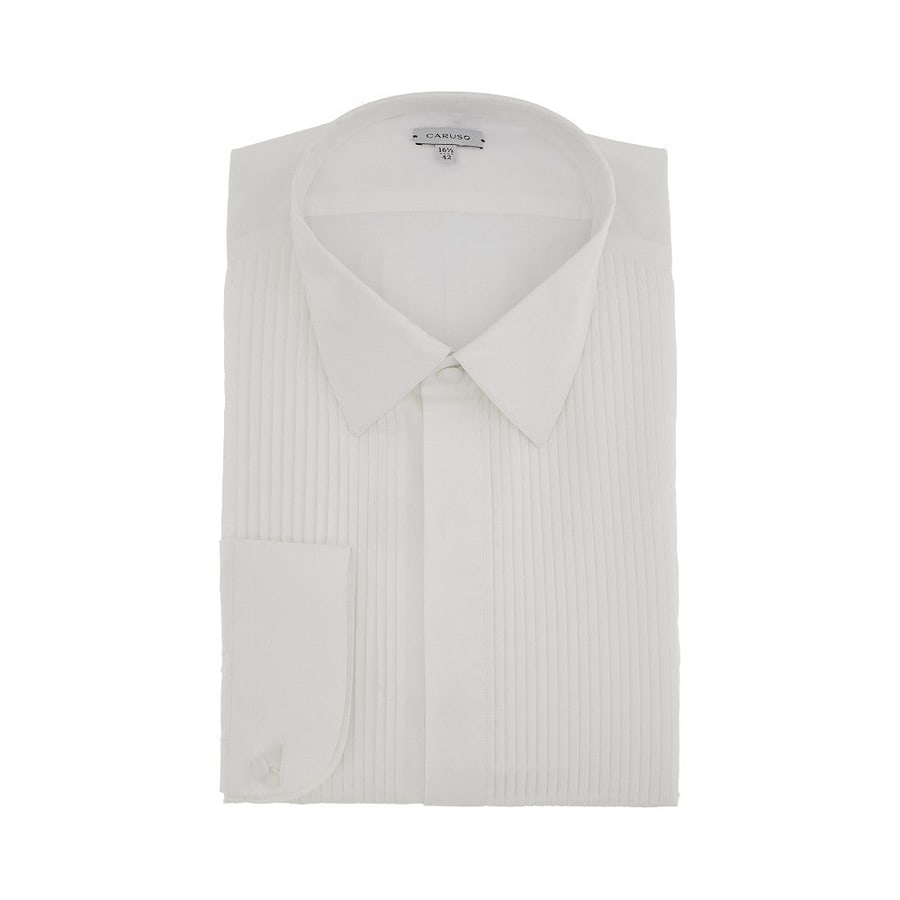 CARUSO Camicia da smoking in cotone