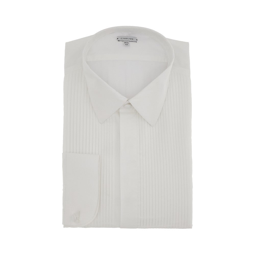 CARUSO Camicia da smoking in cotone