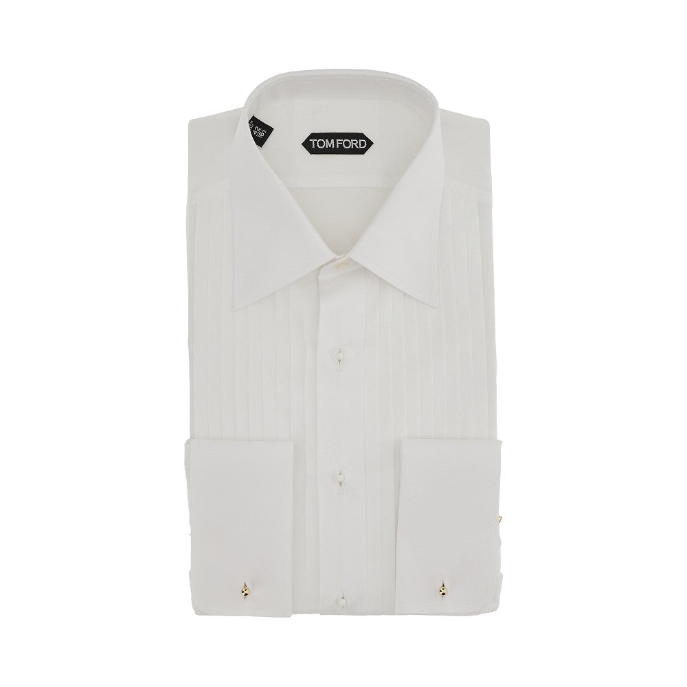 Tom Ford Camicia da smoking in cotone
