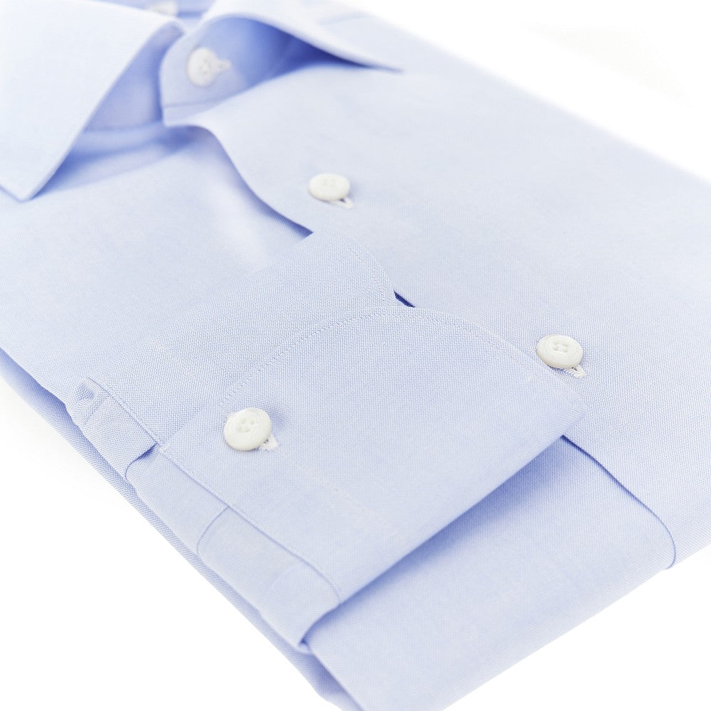 FINAMORE Camicia 'Milano' in misto cotone e cachemire, view 2