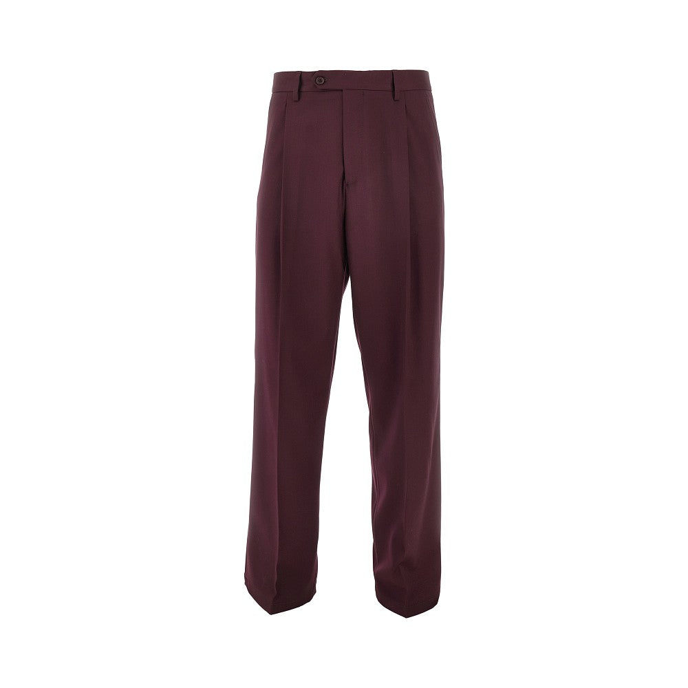 MARSEM Pantalone in twill con pinces