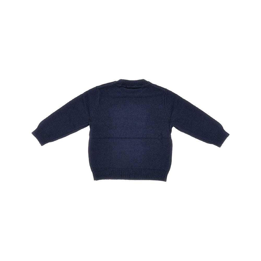 MAYORAL Pullover in maglia di misto lana e cotone, view 2