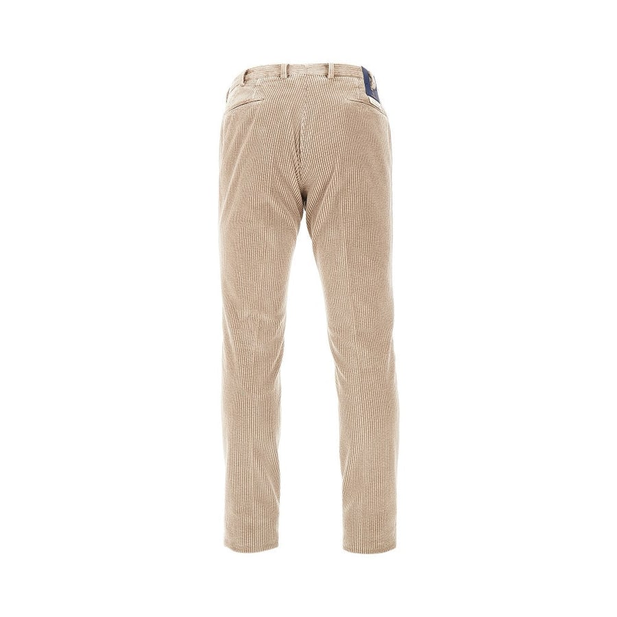 SANTANIELLO Pantalone 'Evoluto' in velluto a coste, view 3