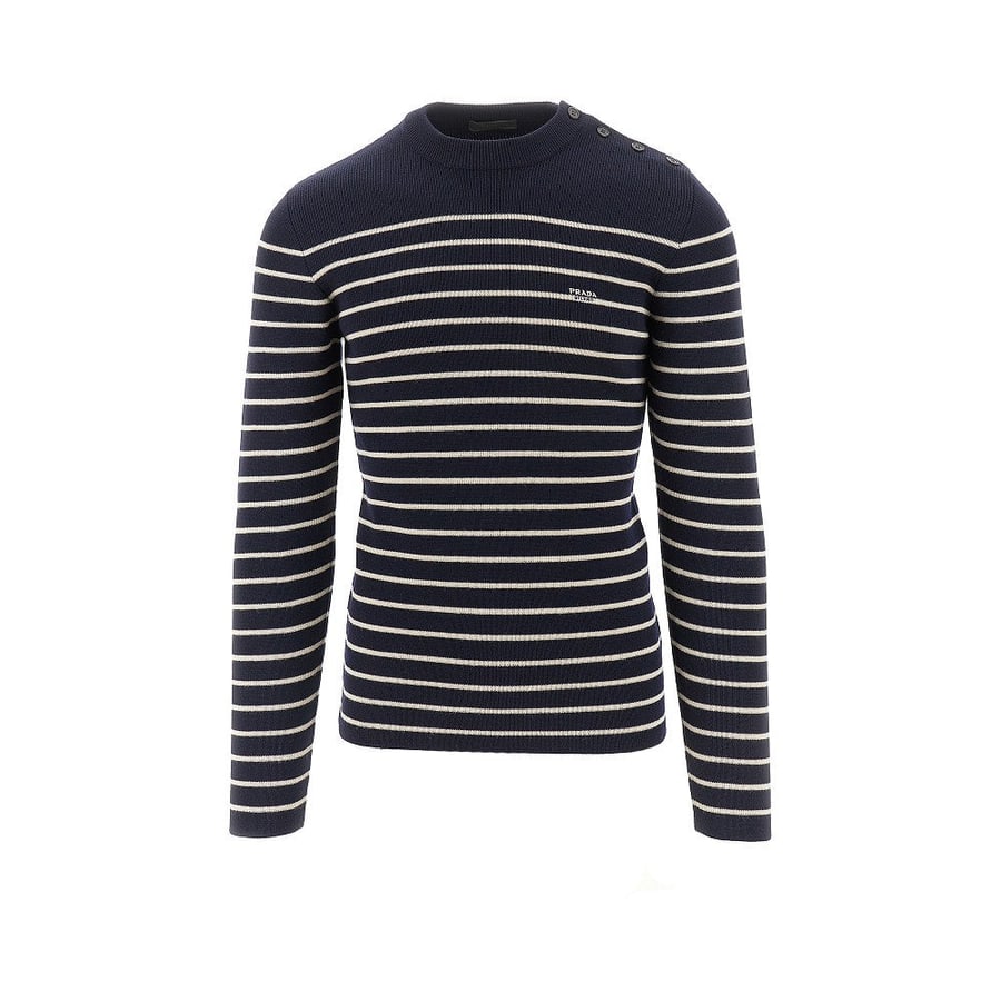 Prada Pullover in lana a righe