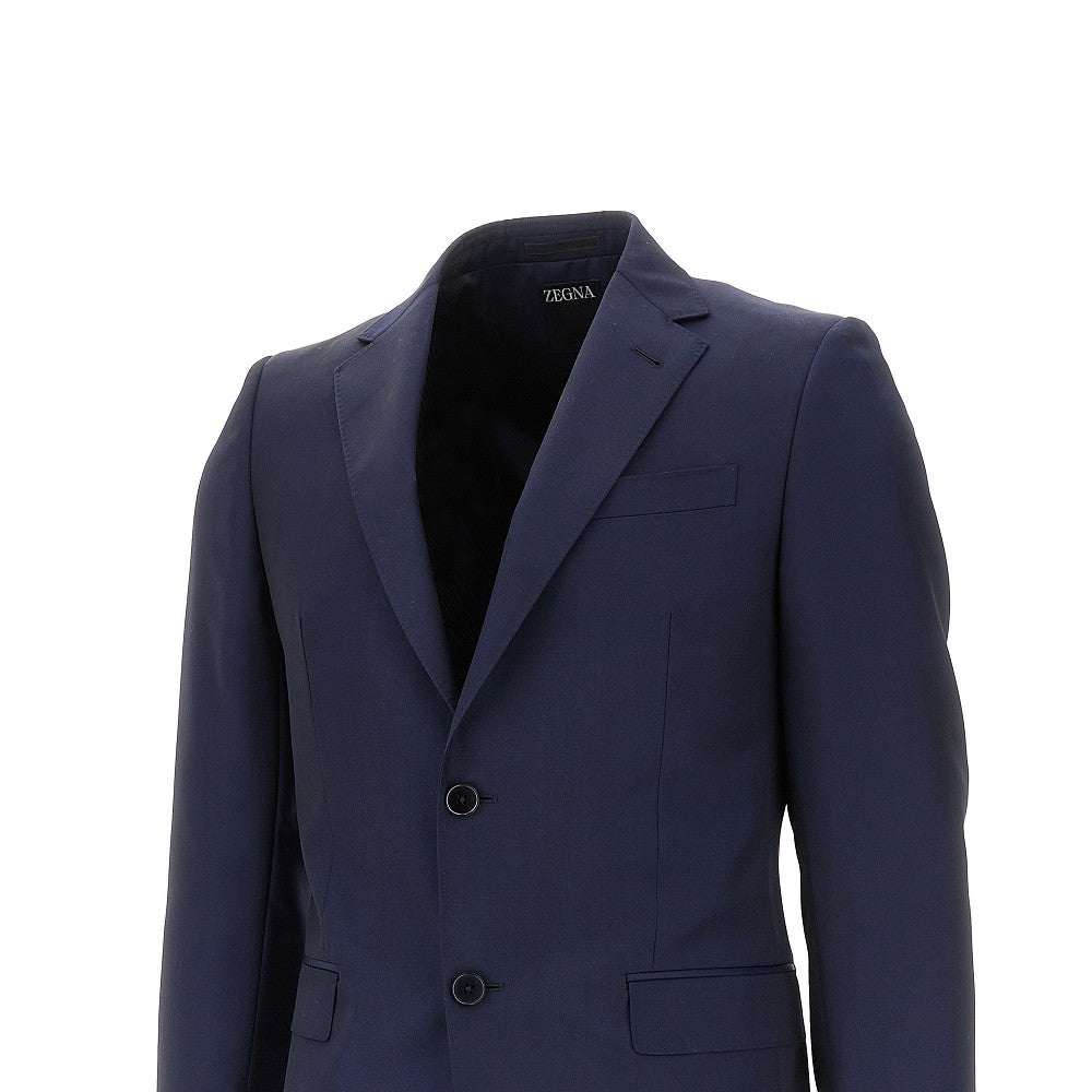 ZEGNA Abito sartoriale monopetto in lana, view 2