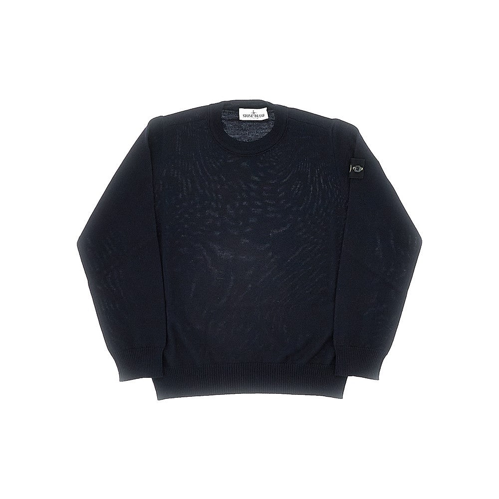 Stone Island Pullover girocollo in lana vergine