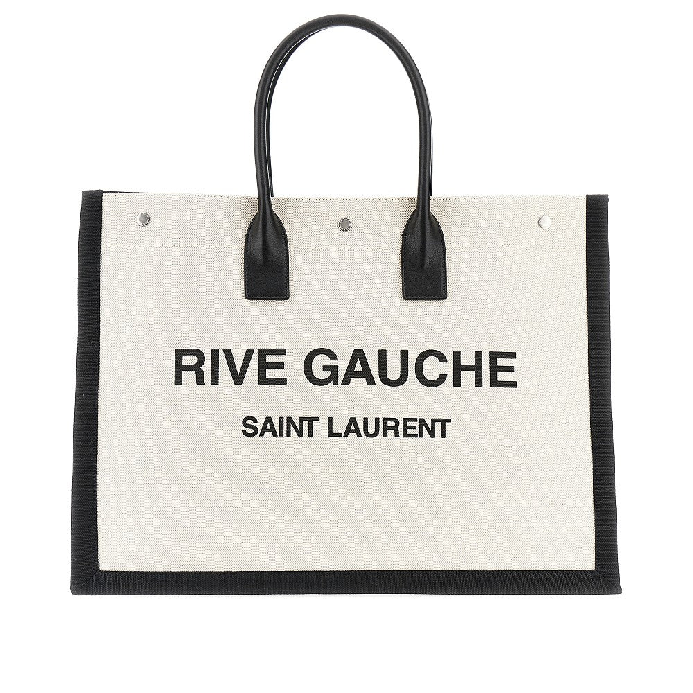 Saint Laurent Tote bag Rive Gauche grande in tela