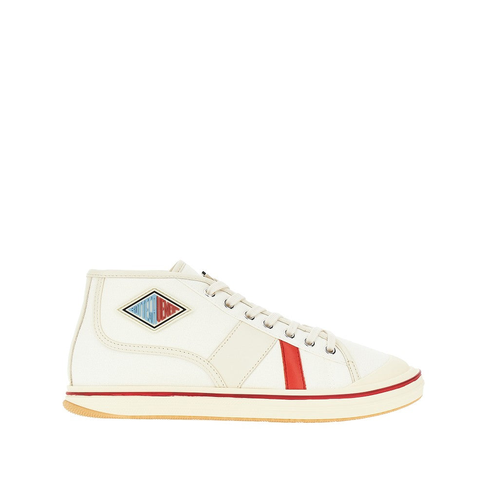 Bottega Veneta Sneakers 'Eliot' in tela con profili in pelle