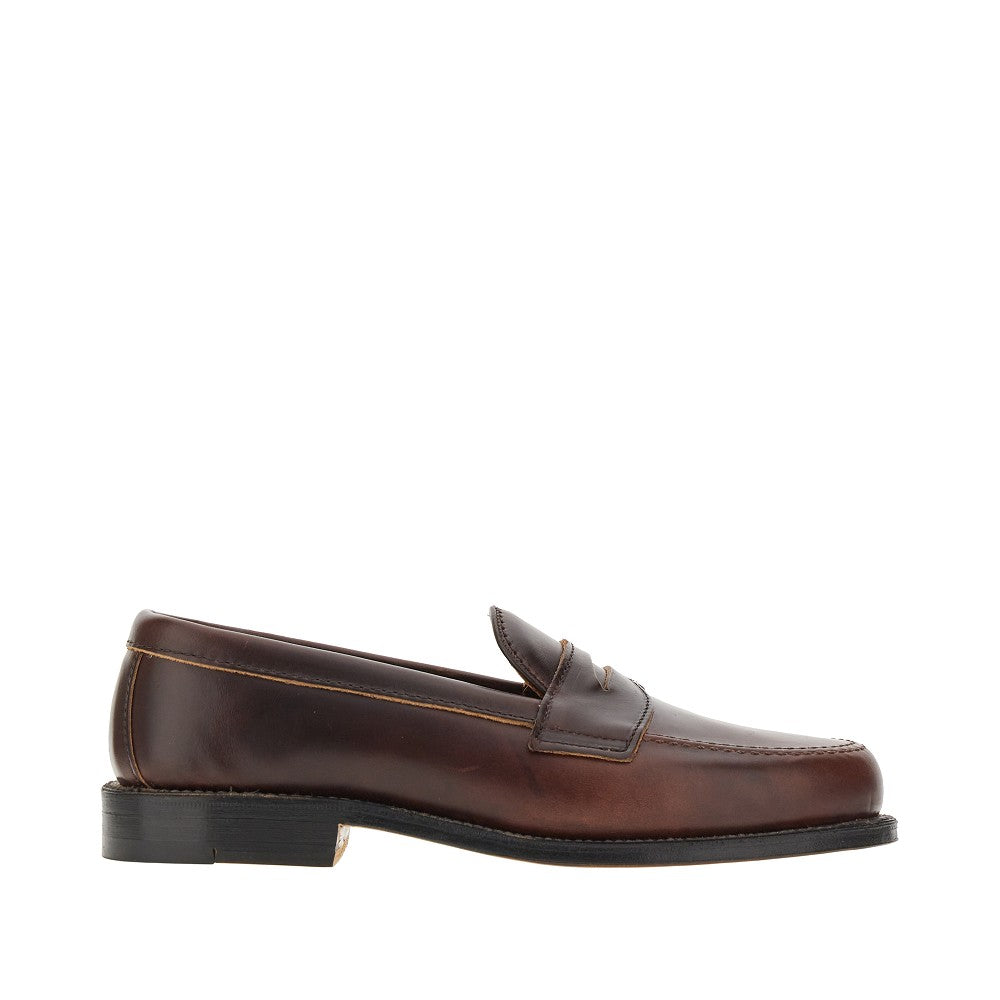 ALDEN Penny Loafers in pelle Chromexcel