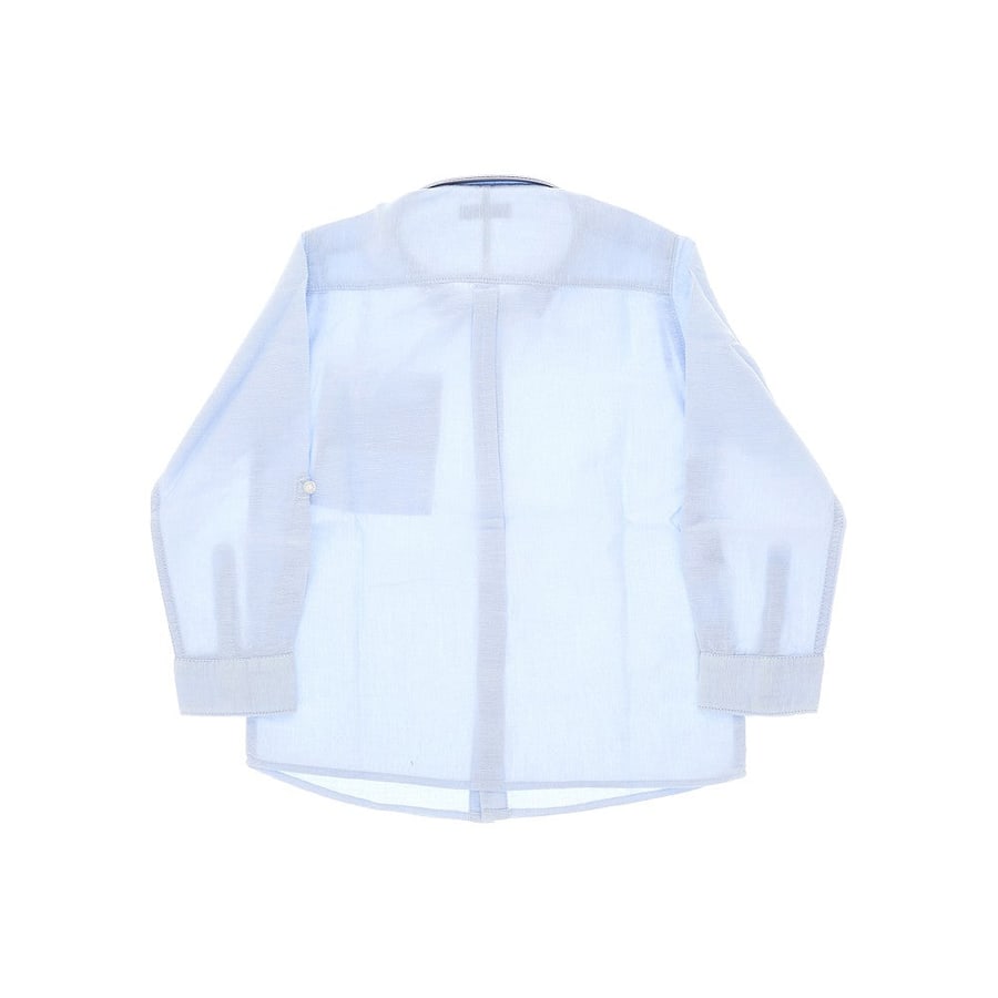MAYORAL Camicia in misto cotone e lino, view 2