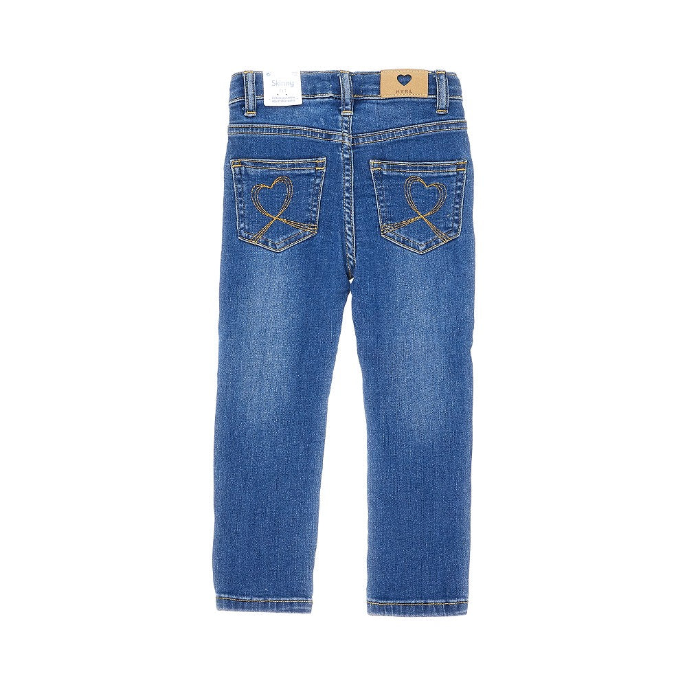 MAYORAL Jeans a sigaretta in denim, view 2
