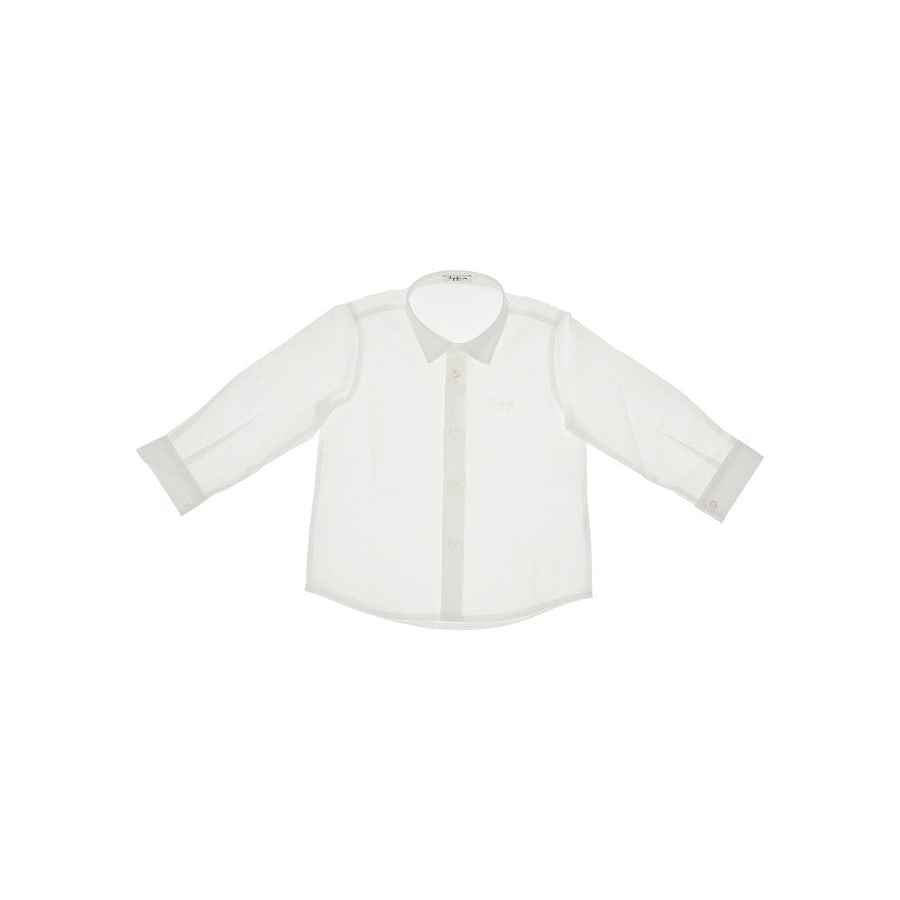IL GUFO Camicia in cotone stretch