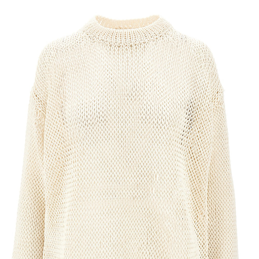 Jil Sander Pullover oversize in seta, view 2