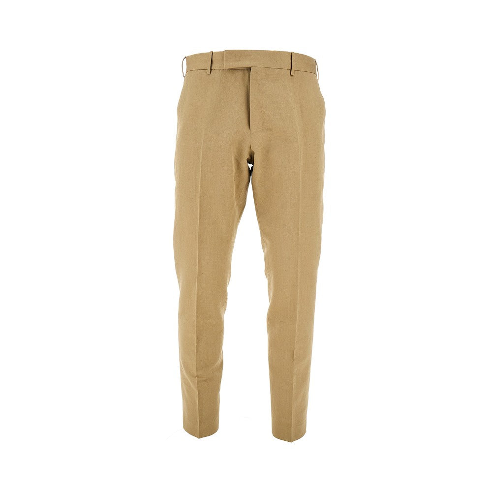 PT Torino Pantalone 'Edge' in cotone e lino