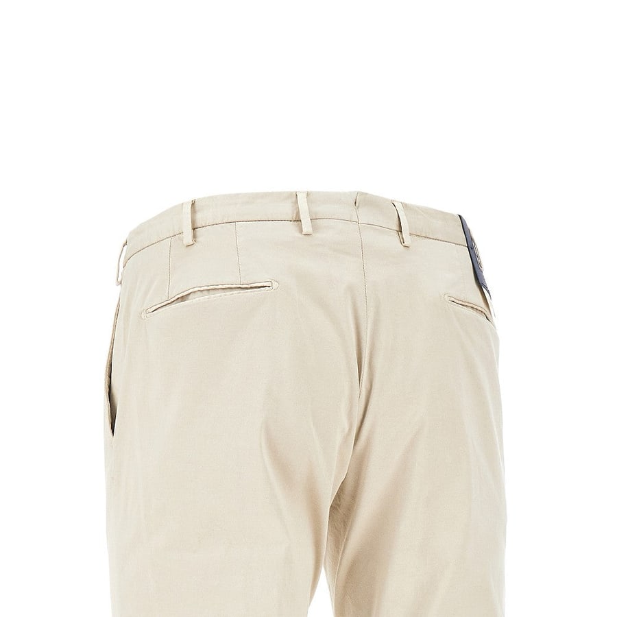 SANTANIELLO Pantalone in cotone stretch, view 4