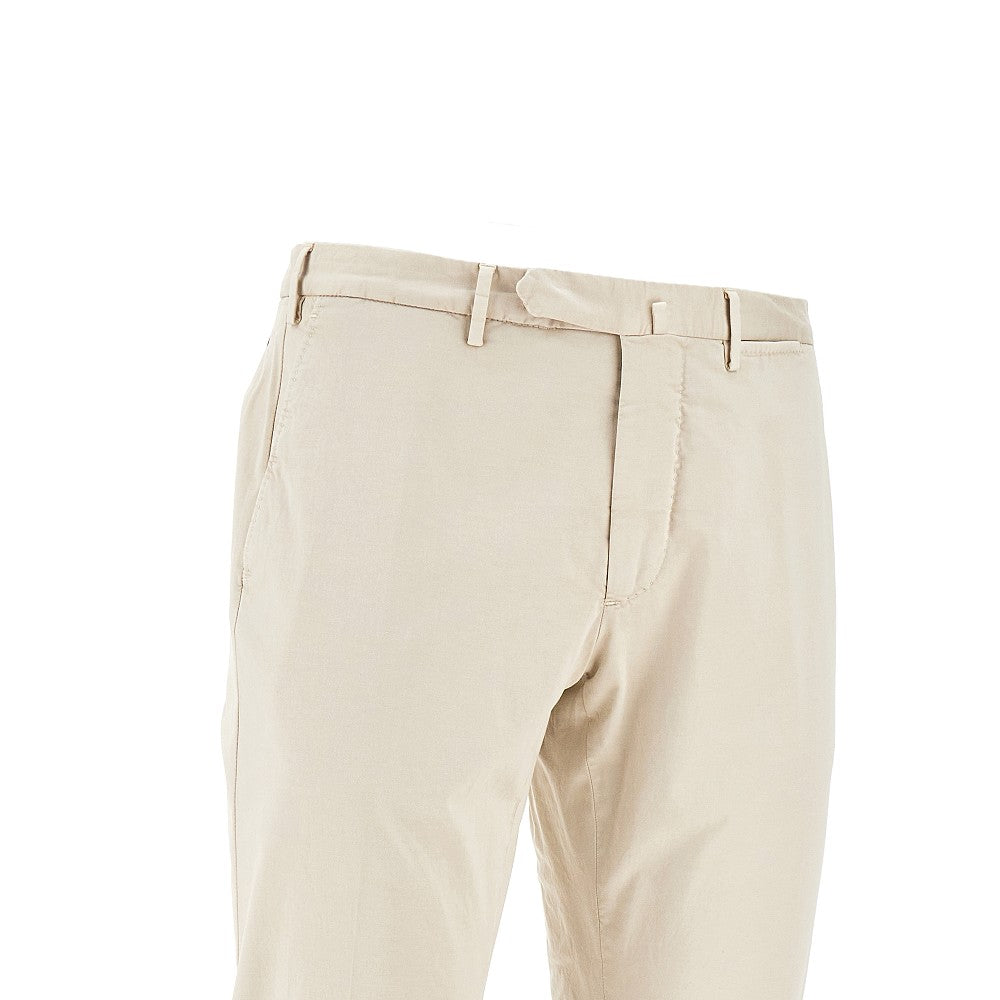 SANTANIELLO Pantalone in cotone stretch, view 2