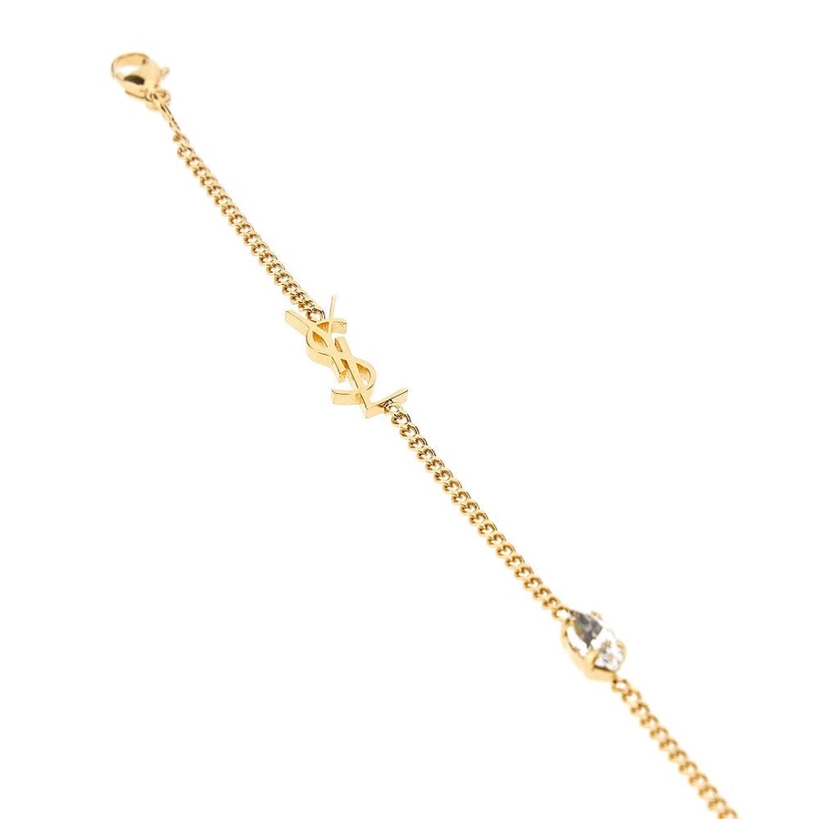 Saint Laurent Bracciale 'Cassandre' con charms, view 2