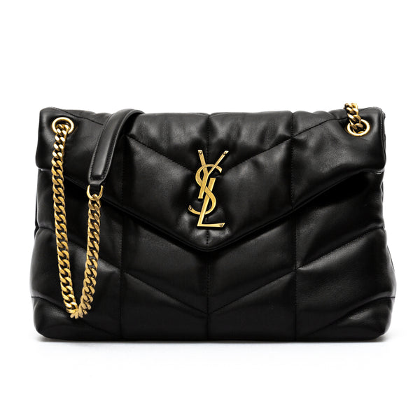 Saint Laurent Borsa Loulou Puffer piccola