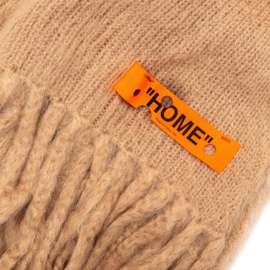 Off-White Coperta con stampa Arrows, view 3