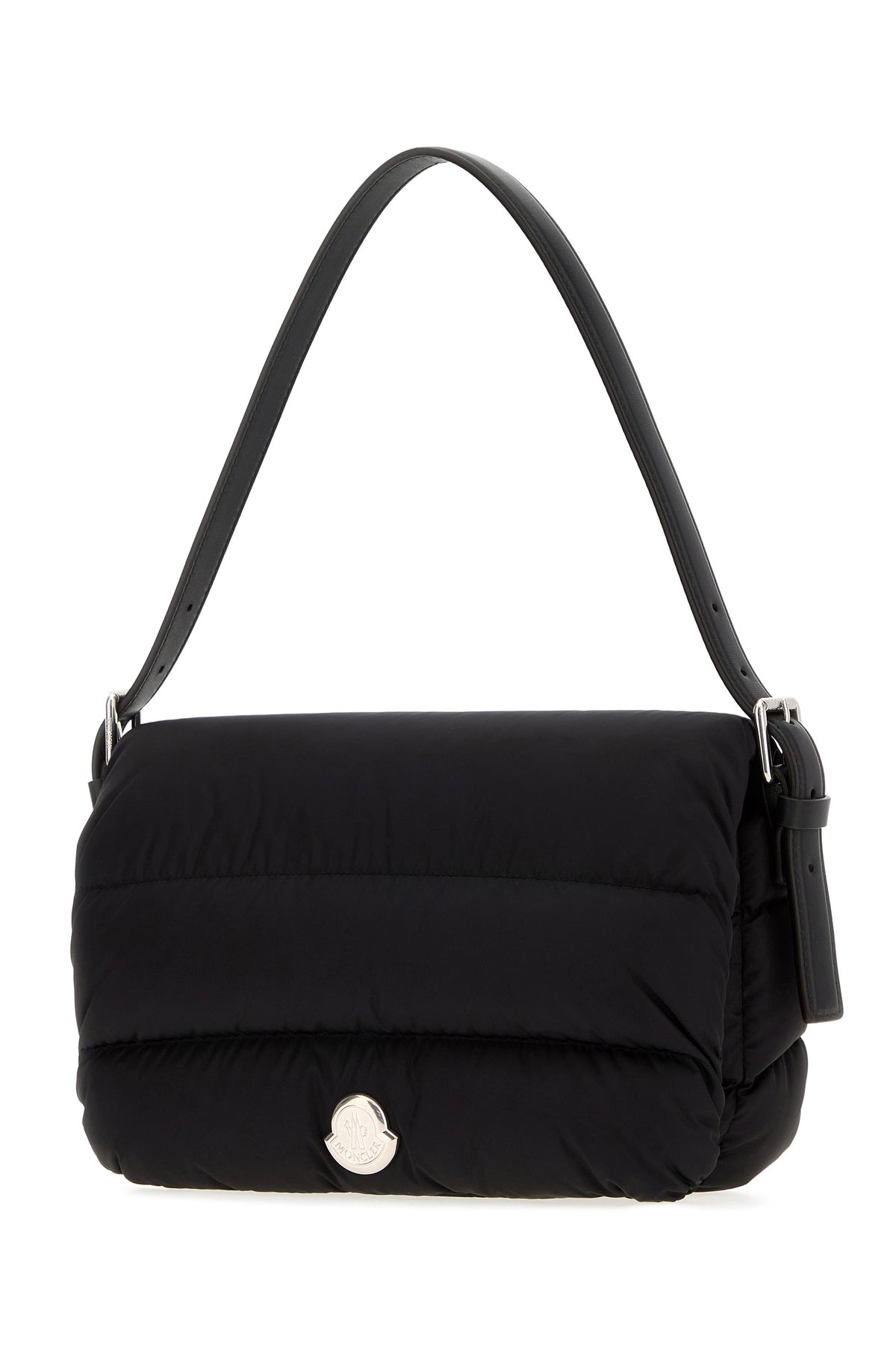 Moncler Borsa a spalla Caradoc in nylon nero, view 2