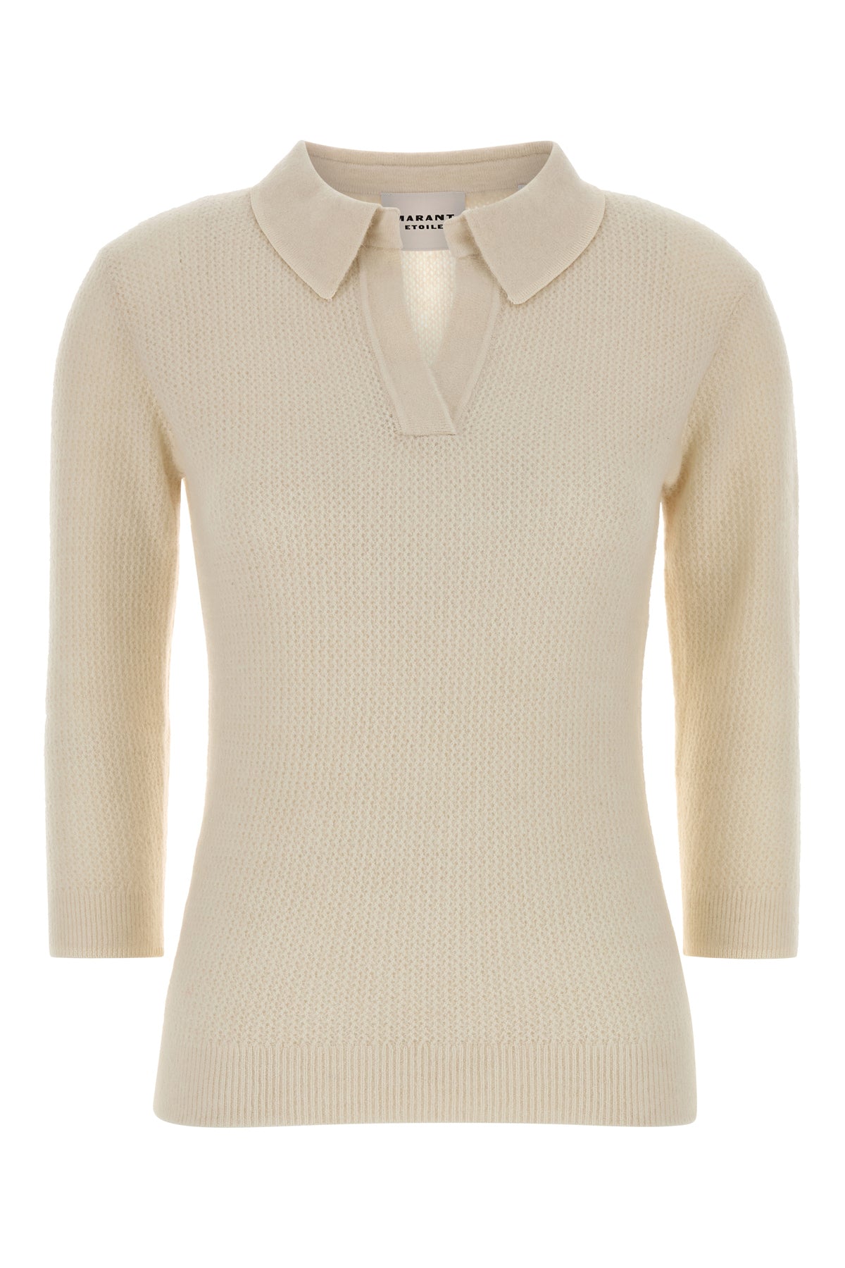 ISABEL MARANT ETOILE Maglione Nathalie in misto alpaca avorio