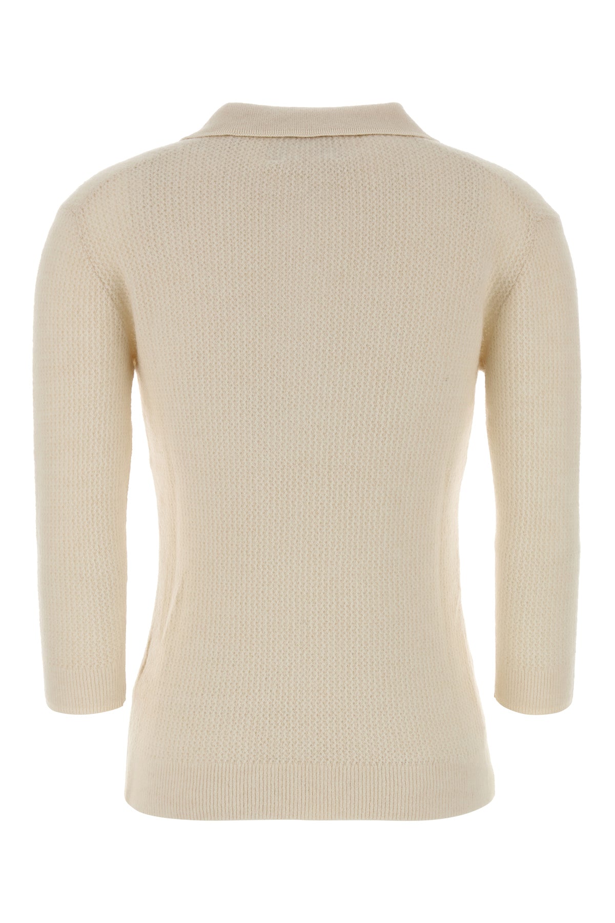 ISABEL MARANT ETOILE Maglione Nathalie in misto alpaca avorio, view 2