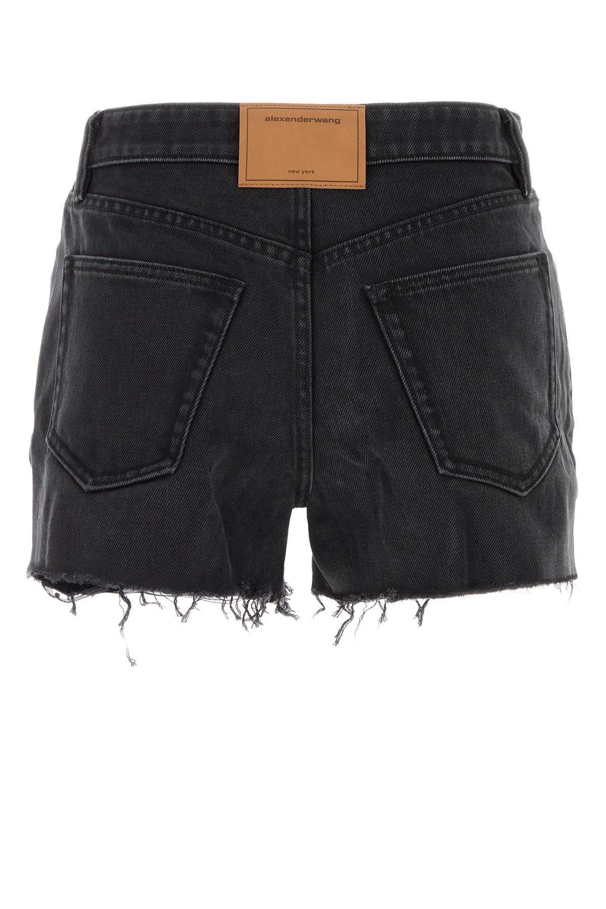 ALEXANDER WANG Shorts in denim nero, view 2