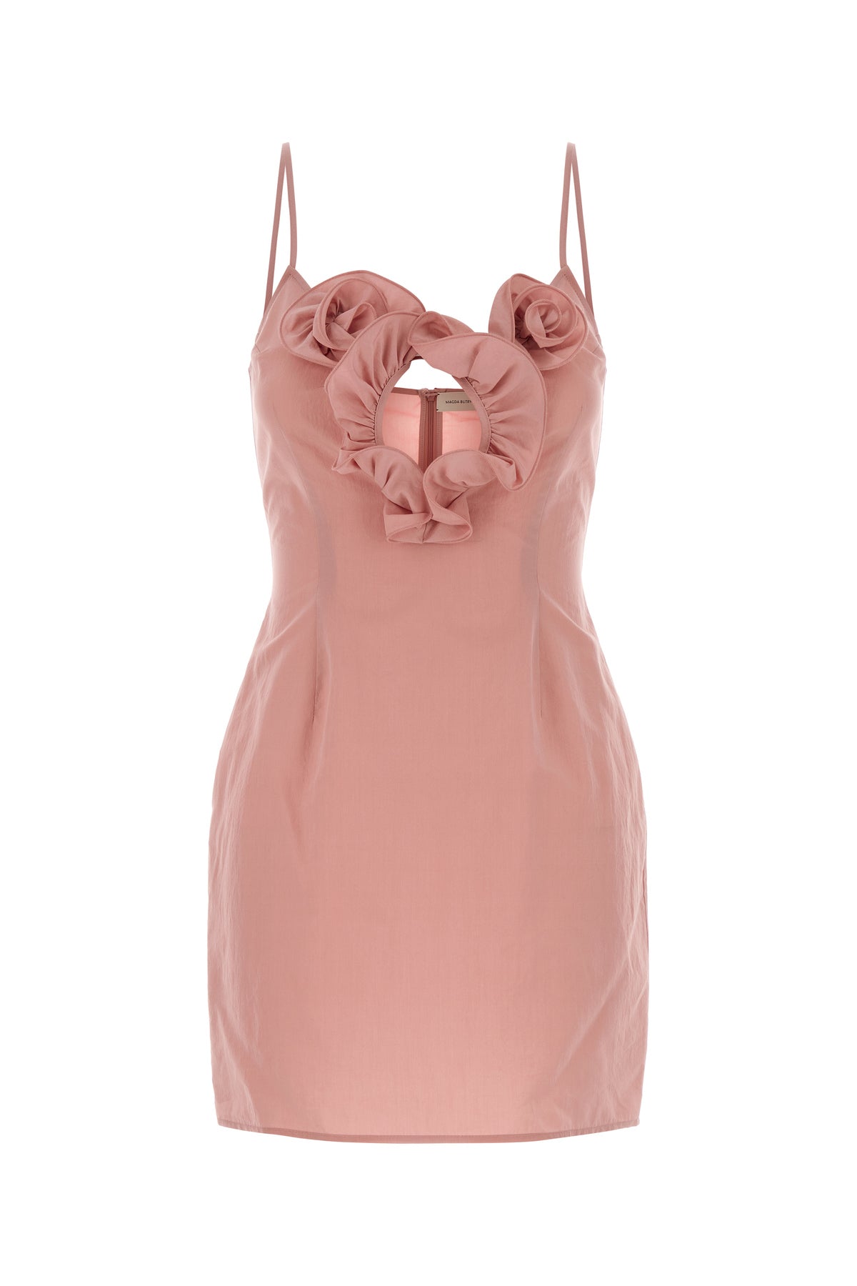 MAGDA BUTRYM Mini abito in misto cotone rosa