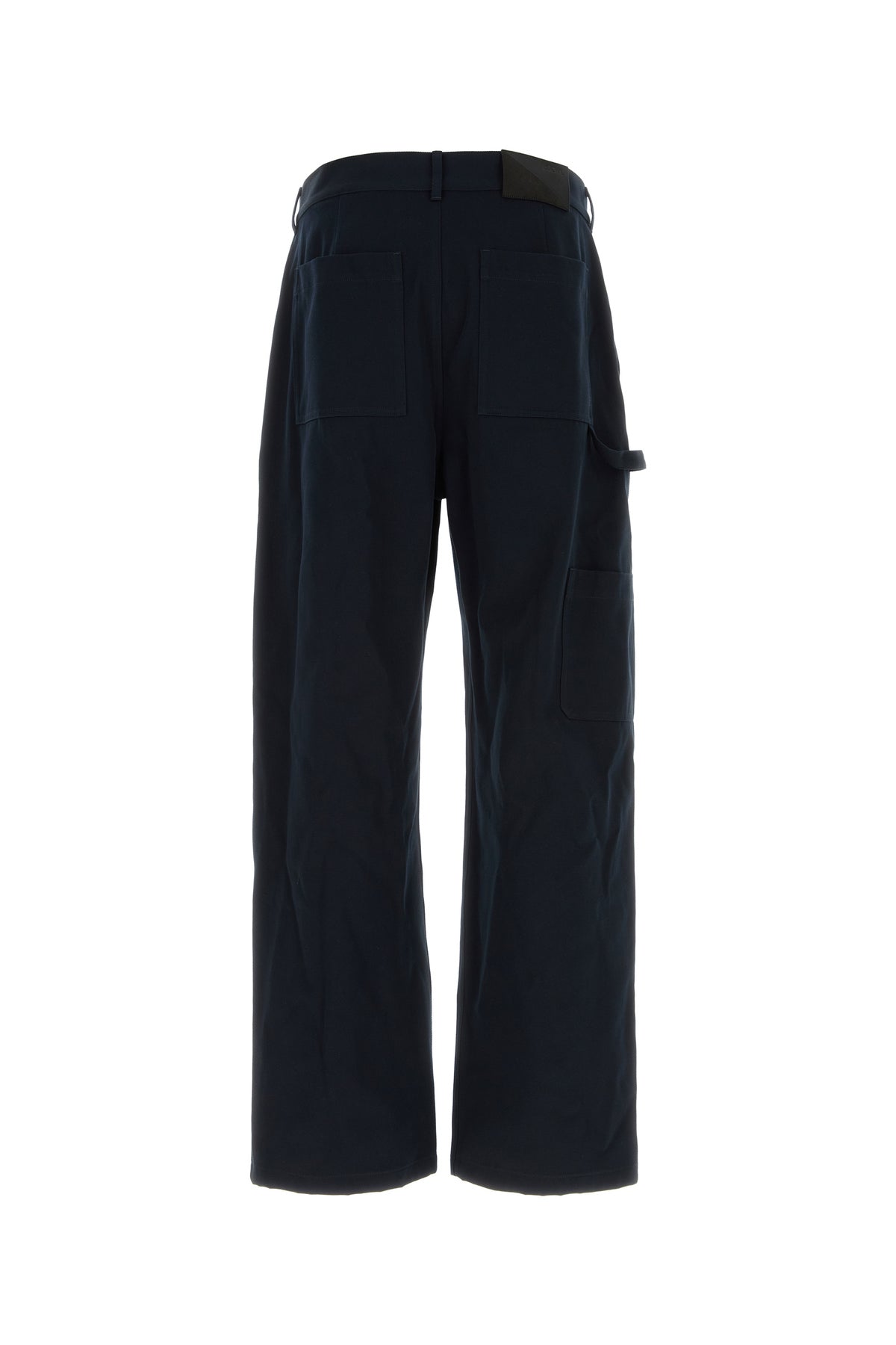 Loewe Pantalone in twill blu navy, view 2