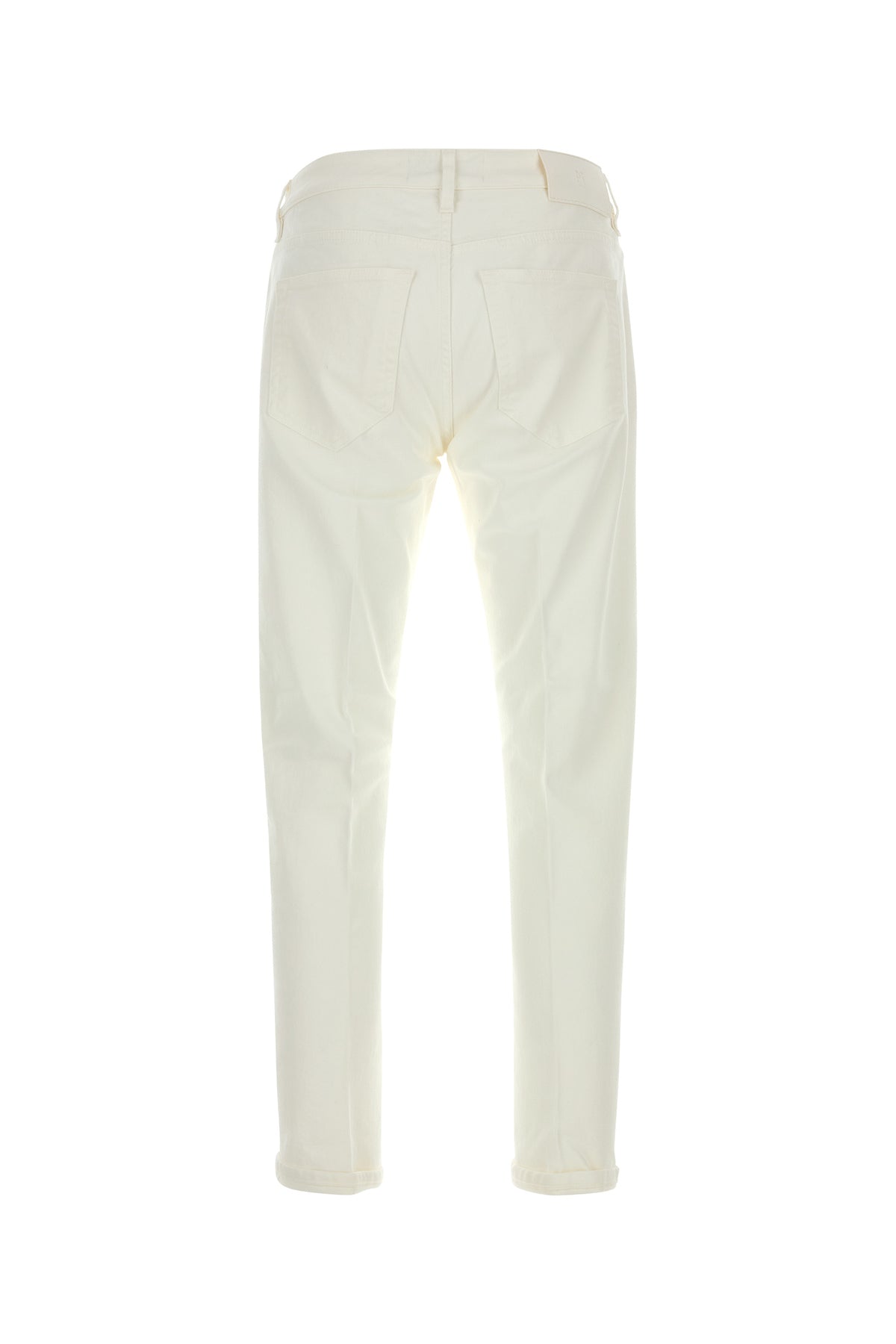 PT Torino Jeans in denim stretch bianco, view 2