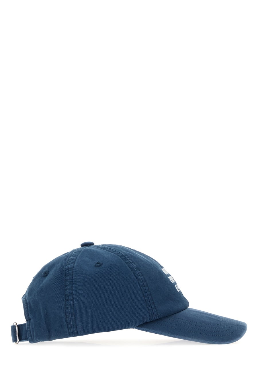 AMI Cappello da baseball in cotone blu, view 2