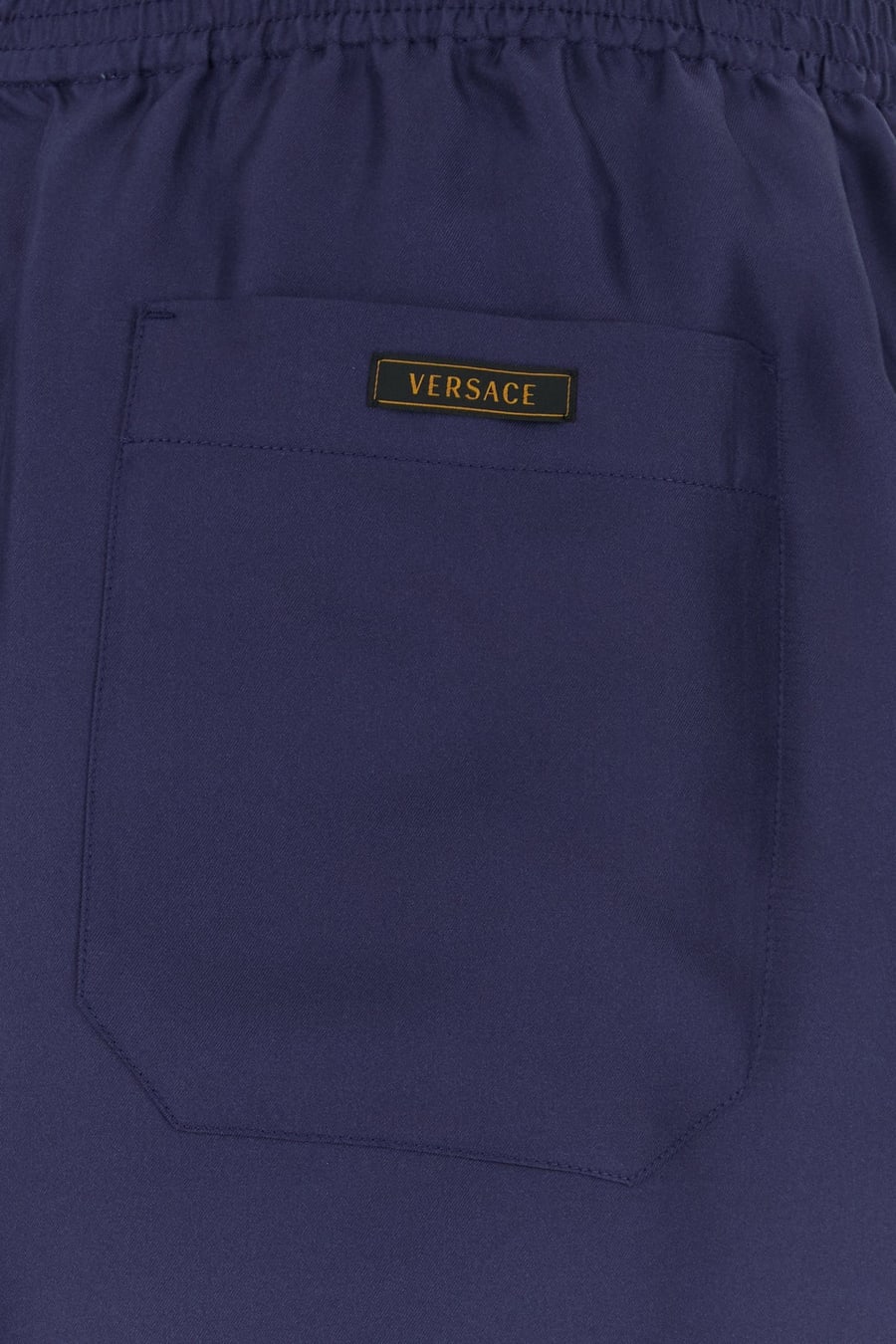 Versace Bermuda in seta blu, view 3
